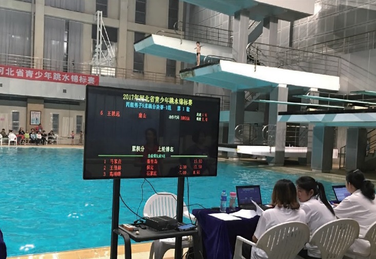 Судейская система для прыжков в воду